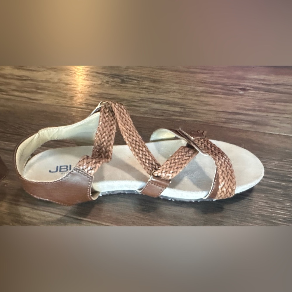 JBU by Jambu women's braided brown sandal vegan upper LORETA size 9 m - Picture 7 of 7